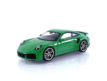 Mini GT Porsche 911 Turbo S Python Green - 525 : Amazon.com